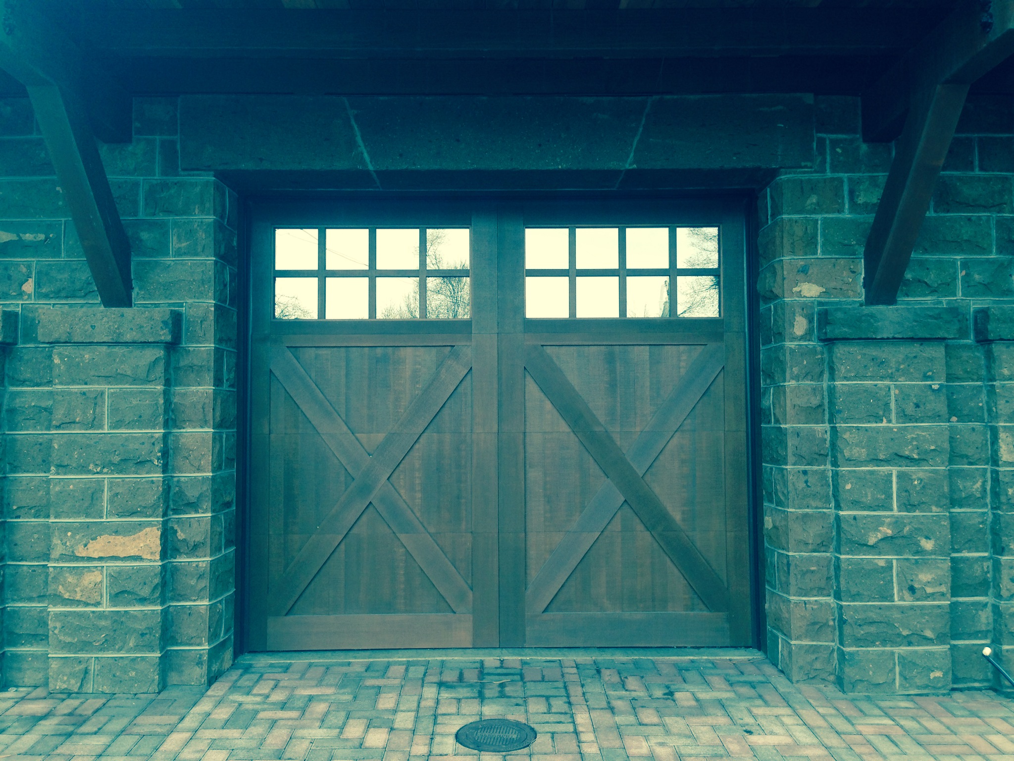 Clearcedarinsulateddoor Blankenship Garage Doors