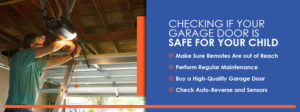 Check Garage Door for Children Safety